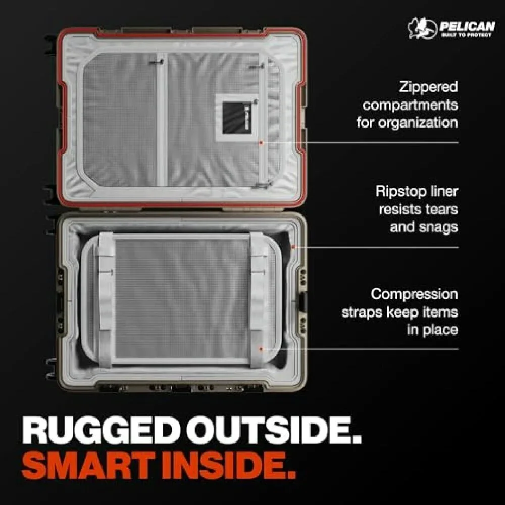 25 Inch Hardshell Check-In Suitcase with Wheels, TSA Locks, Waterproof